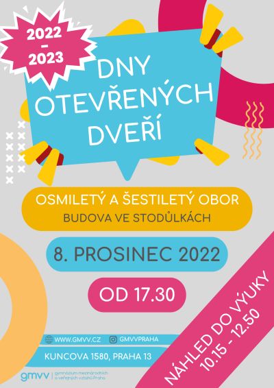 Den otevřených dveří 8. prosince