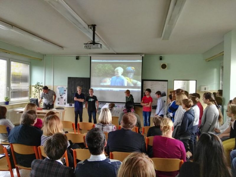 Prezentace projektu Okolí mé školy, aneb naši úspěšní primánci