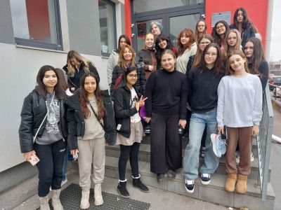 Návštěva studentů z tureckých škol