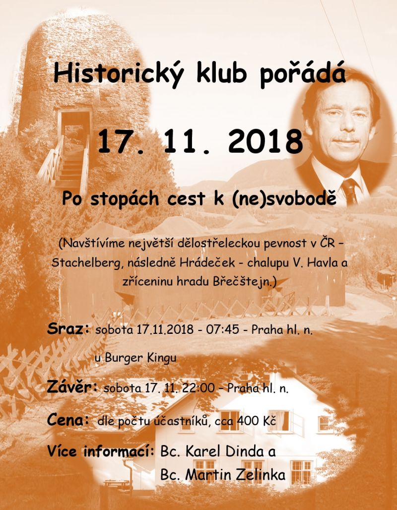 Po stopách cest k (ne)svobodě