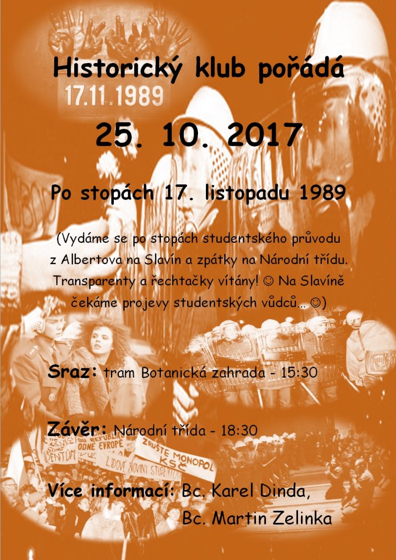 Po stopách 17. listopadu 1989