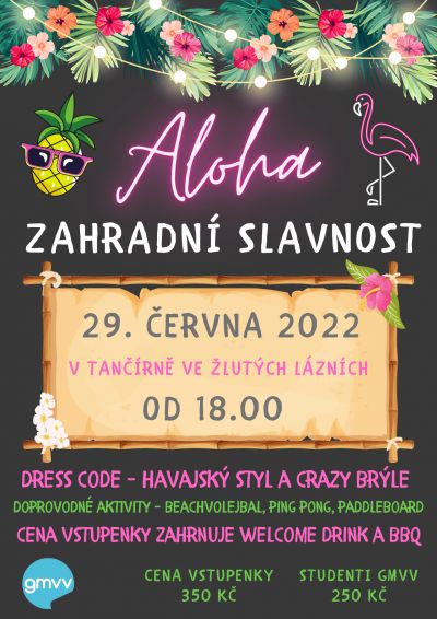 ALOHA! Zahradní slavnost 2022