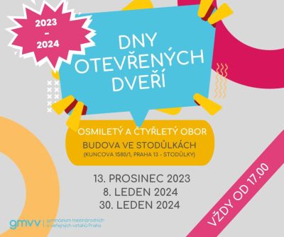 Dny otevřených dveří 2023-2024