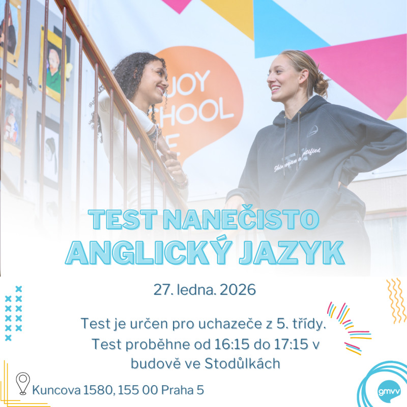Test nanečisto - anglick&yacute; jazyk (osmilet&yacute; obor)
