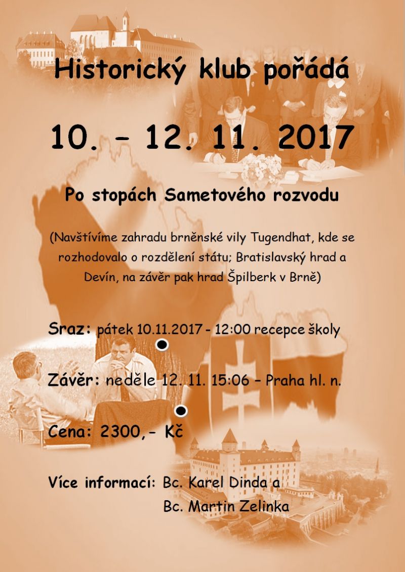 Po stopách Sametového rozvodu
