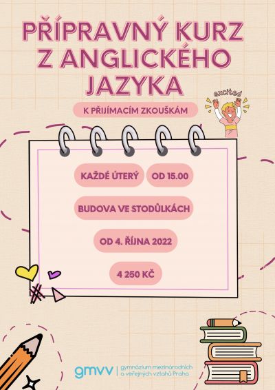 Přípravný kurz z anglického jazyka