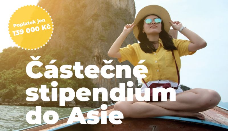 Studium v zahraničí - stipendia do Asie